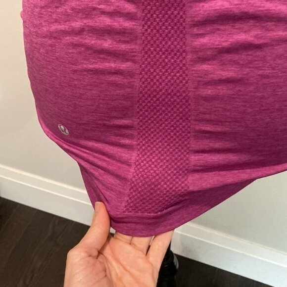 LULULEMON In the Flow Tank Purple Tank Top Size 10 - Picture 9 of 15